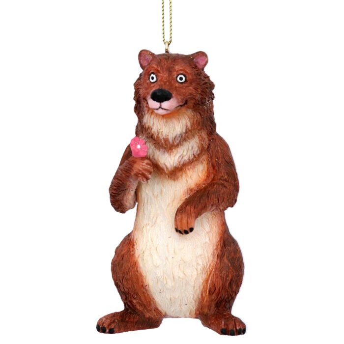 Gisela Graham 'Baloo' the Bear Christmas Tree Decoration